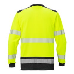 Fristads High Vis T-Shirt Langarm KL. 3 7724 THV Gelb (Herren) 2XL