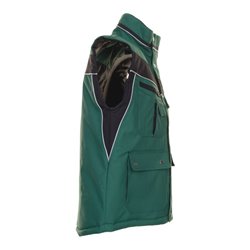 Planam Winter-Weste Plaline grün/schwarz