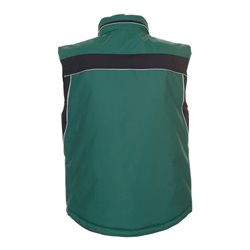 Planam Winter-Weste Plaline grün/schwarz