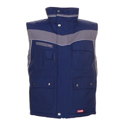 Planam Winter-Weste Plaline marine/zink