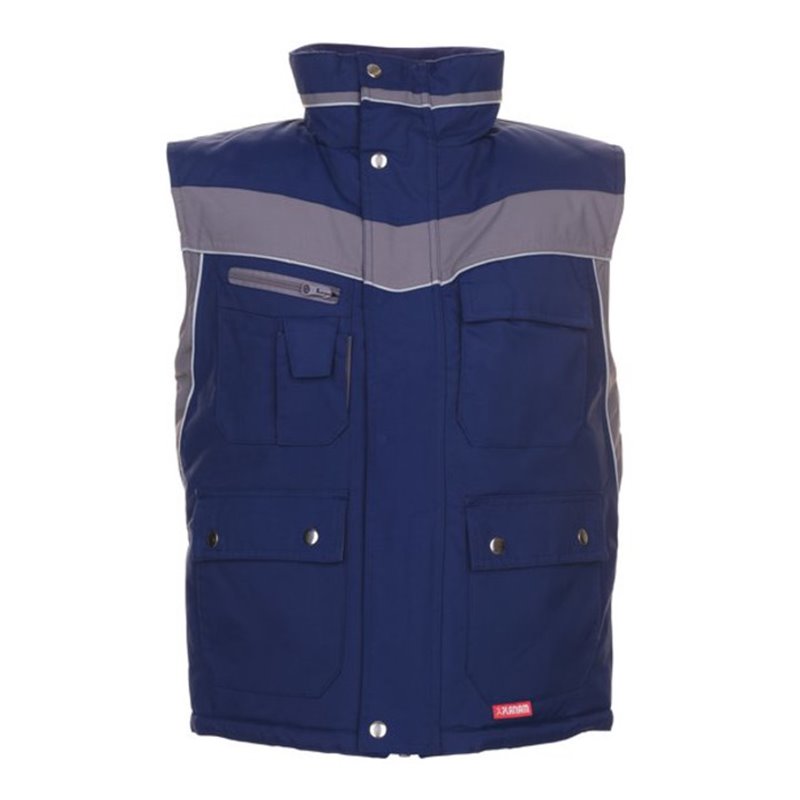 Planam Winter-Weste Plaline marine/zink