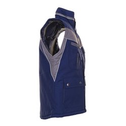 Planam Winter-Weste Plaline marine/zink