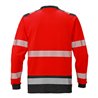 Fristads High Vis T-Shirt Langarm KL. 3 7724 THV Rot (Herren)