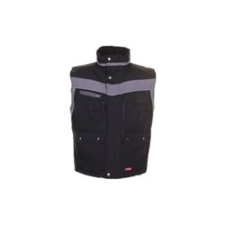 Planam Winter-Weste Plaline schwarz/zink