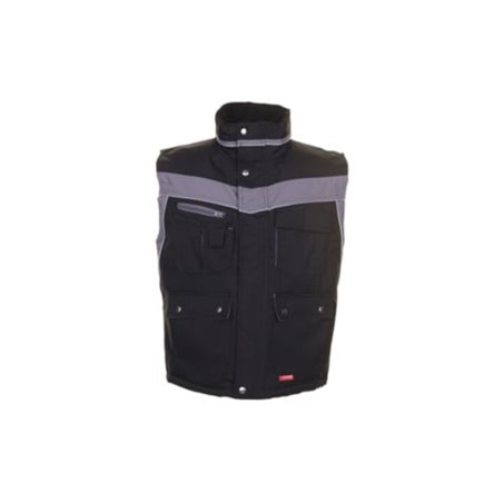 Planam Winter-Weste Plaline schwarz/zink