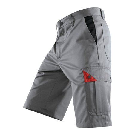 Kübler Brand X Bermuda 5081 grau/rot