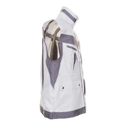 Planam Weste Plaline weiß/zink