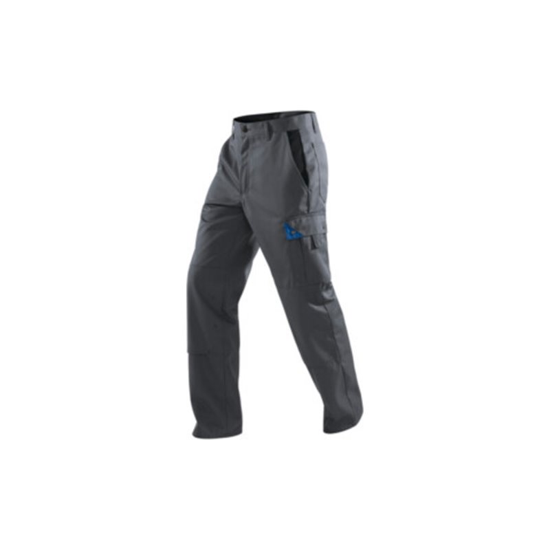 Kübler Brand X Hose 1050 anthrazit/kornblumenblau