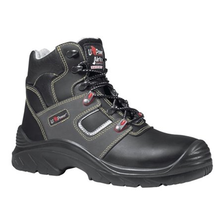 U-Power Schweißerstiefel Cruc, EN20345 S3 HRO HI SRC schwarz