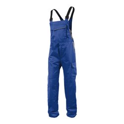 Kübler Fresh Latzhose 3L39 kornblumenblau/mittelgrau