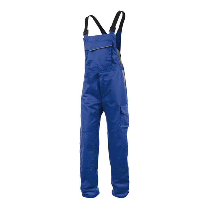 Kübler Fresh Latzhose 3L39 kornblumenblau/mittelgrau