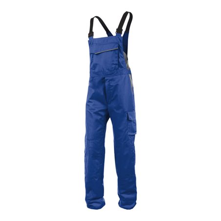 Kübler Fresh Latzhose 3L39 kornblumenblau/mittelgrau