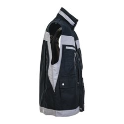 Planam Weste Plaline schwarz/zink