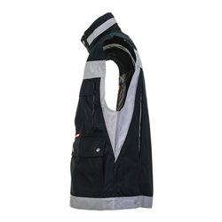 Planam Weste Plaline schwarz/zink