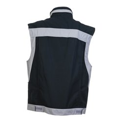 Planam Weste Plaline schwarz/zink