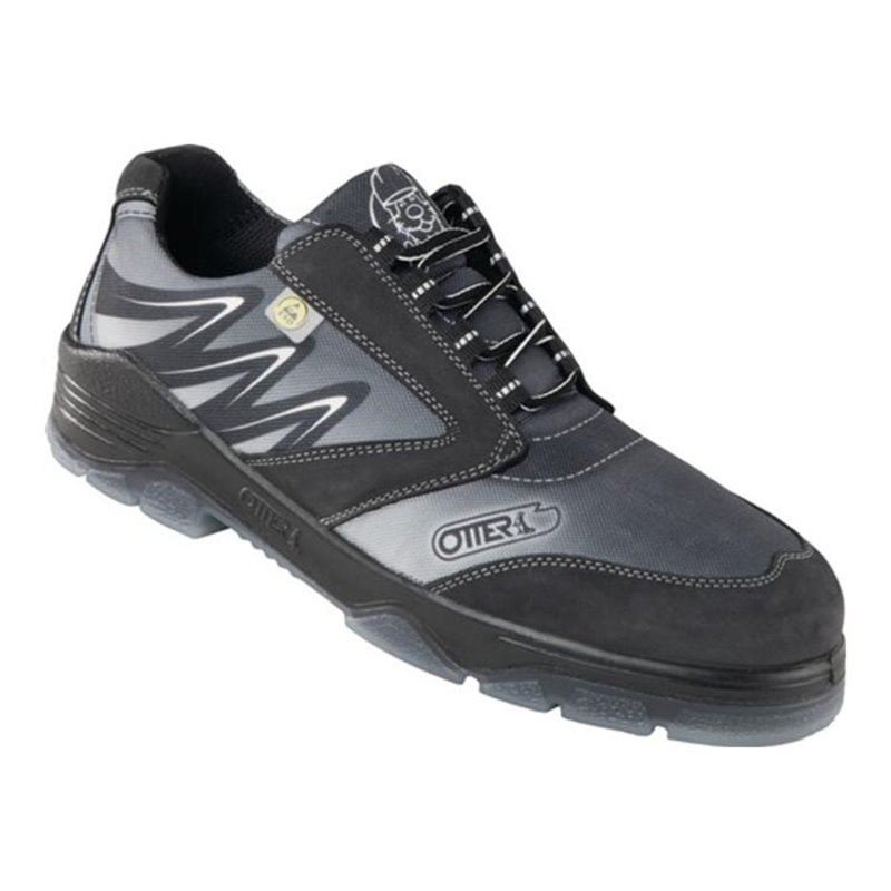 Otter Sicherheitsschuhe 98447-114, EN20345 S2 ESD CORDURA® fabric schwarz/grau