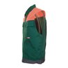 Planam Weste Visline grün/orange/schiefer