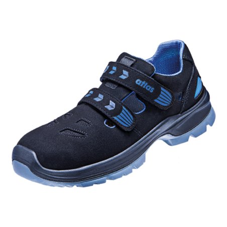 Atlas Sicherheitssandale XP 355 S1P A schwarz/blau Schuhweite 10