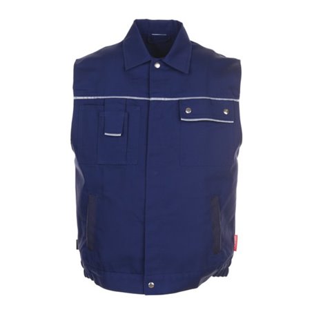 Planam Weste Canvas 320 marine/marine