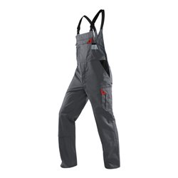 Kübler Brand X Latzhose 1085 anthrazit/rot