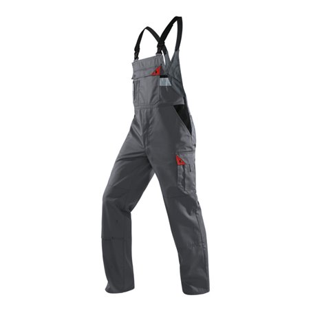 Kübler Brand X Latzhose 1085 anthrazit/rot