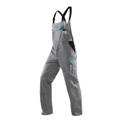 Kübler Brand X Latzhose 1085 grau/grün