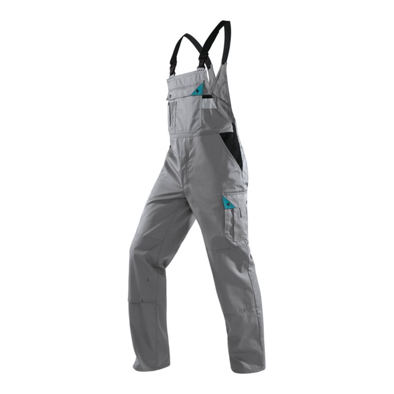 Kübler Brand X Latzhose 1085 grau/grün