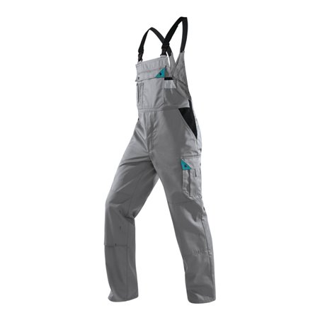 Kübler Brand X Latzhose 1085 grau/grün