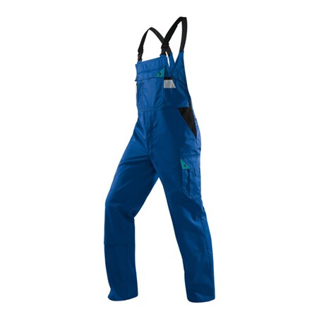 Kübler Brand X Latzhose 1085 kornblumenblau/grün