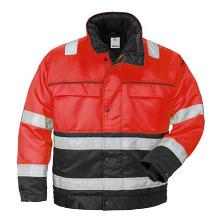 Fristads High Vis Winterjacke Kl. 3 444 PP Rot (Herren)