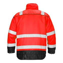Fristads High Vis Winterjacke Kl. 3 444 PP Rot (Herren)