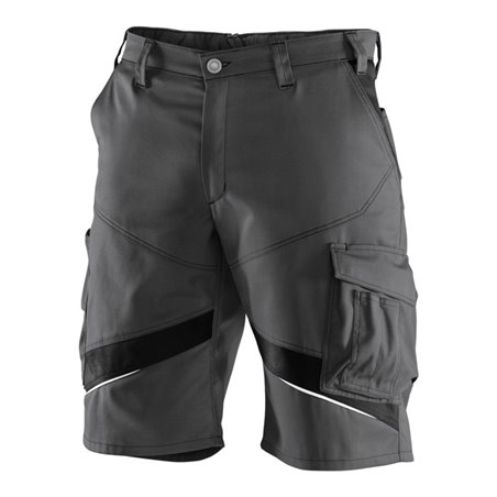 Kübler ACTIVIQ cotton+ Shorts anthrazit/schwarz