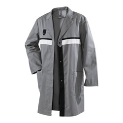 Kübler Brand X Mantel 1388 grau/schwarz