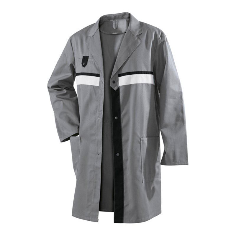 Kübler Brand X Mantel 1388 grau/schwarz