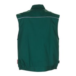 Planam Weste Canvas 320 grün/grün