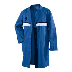 Kübler Brand X Mantel 1388 kornblumenblau/schwarz