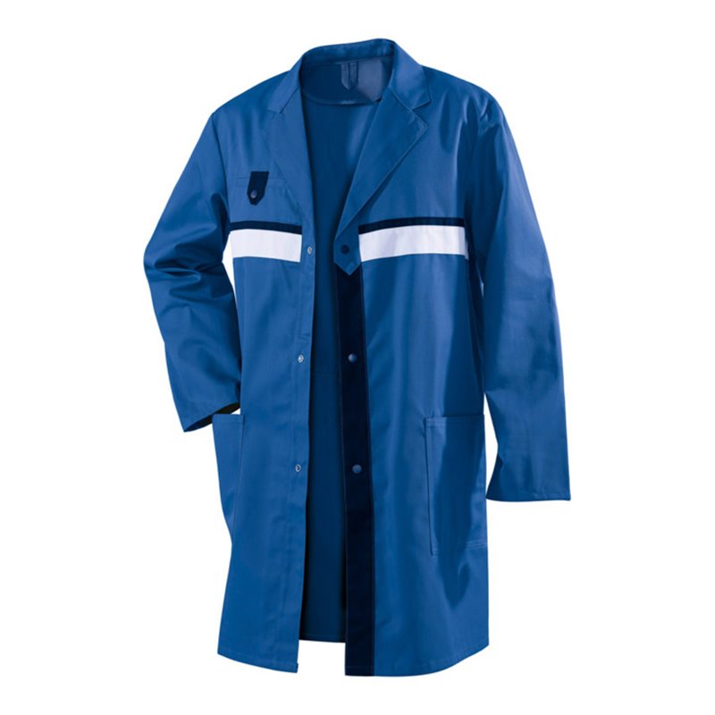 Kübler Brand X Mantel 1388 kornblumenblau/schwarz