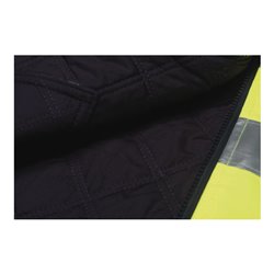 Planam Winter Weste Warnschutz uni orange