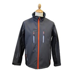 Terratrend Job Softshelljacke dunkelgrau/schwarz