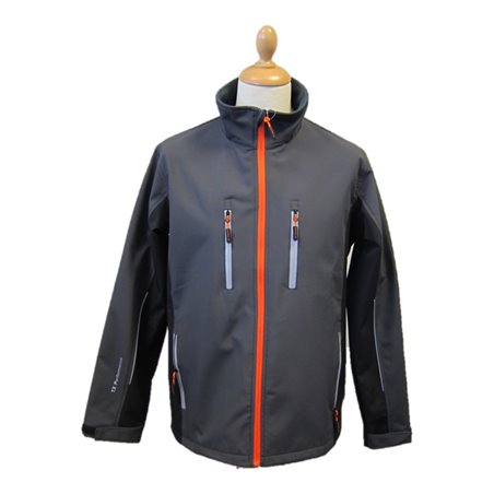 Terratrend Job Softshelljacke dunkelgrau/schwarz