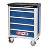 KS Tools ULTIMATEline Werkstattwagen, blau/silber