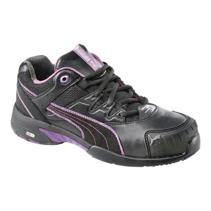 Puma Damen-Sicherheitsschuhe 642880 Stepper Wns Low, S2 schwarz
