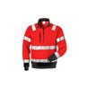 Fristads High Vis Zipper-Sweatshirt Kl. 3 728 SHV Rot (Herren)