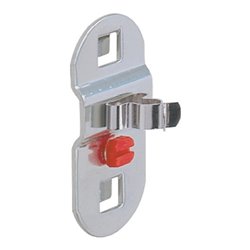 Werkzeugklemme 1fach mit kleiner Grundplatte für Lochplatten