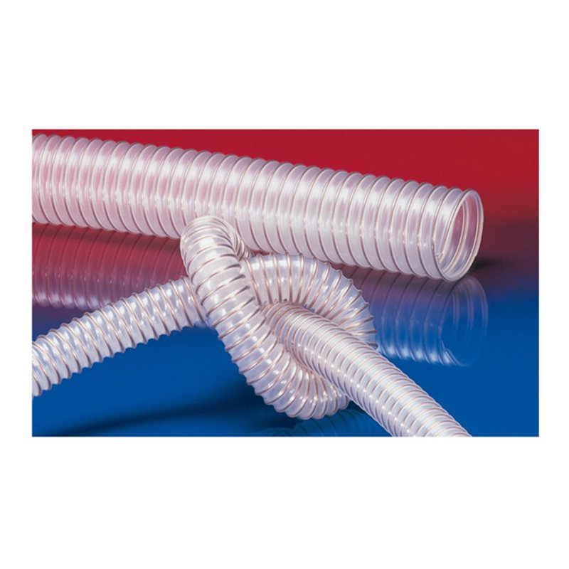 Norres Lebensmittelschlauch leicht Ø 80mm L: 10m PROTAPE® PUR-INOX 330 FOOD-AS