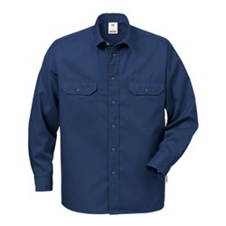 Fristads Baumwollhemd Langarm 720 BKS (Herren) Dunkelblau