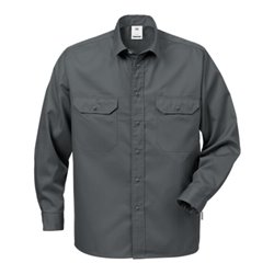 Fristads Baumwollhemd Langarm 720 BKS Grau (Herren)