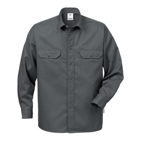 Fristads Baumwollhemd Langarm 720 BKS Grau (Herren)