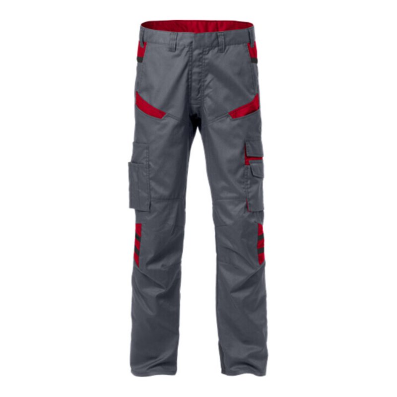Fristads Hose 2552 STFP Rot Grau (Herren)