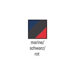 Herrenweste marine/schwarz/rot